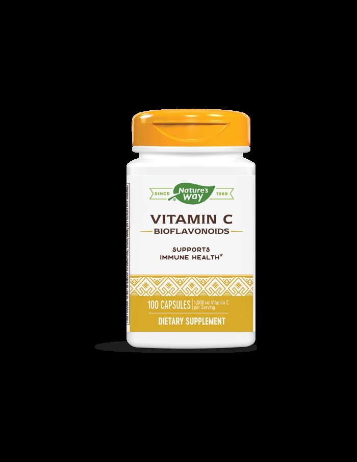 Vitamin C Bioflavonoids/ Витамин С & Биофлавони 500 mg х 100 капсули Nature’s Way