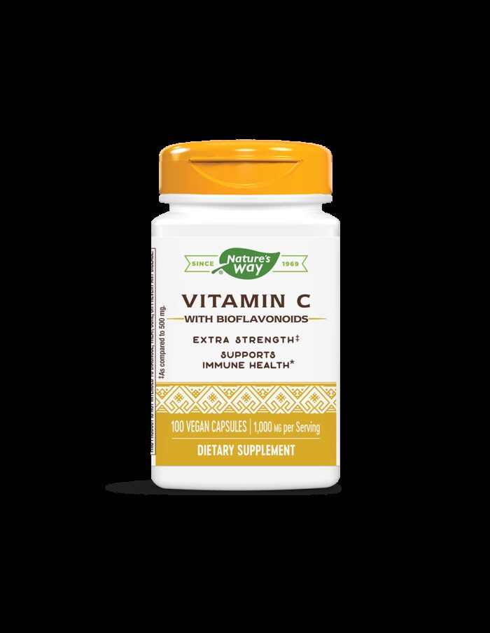 Vitamin C with Bioflavonoids/ Витамин С 1000 mg & Биофлавоноиди х 100 капсули Nature’s Way