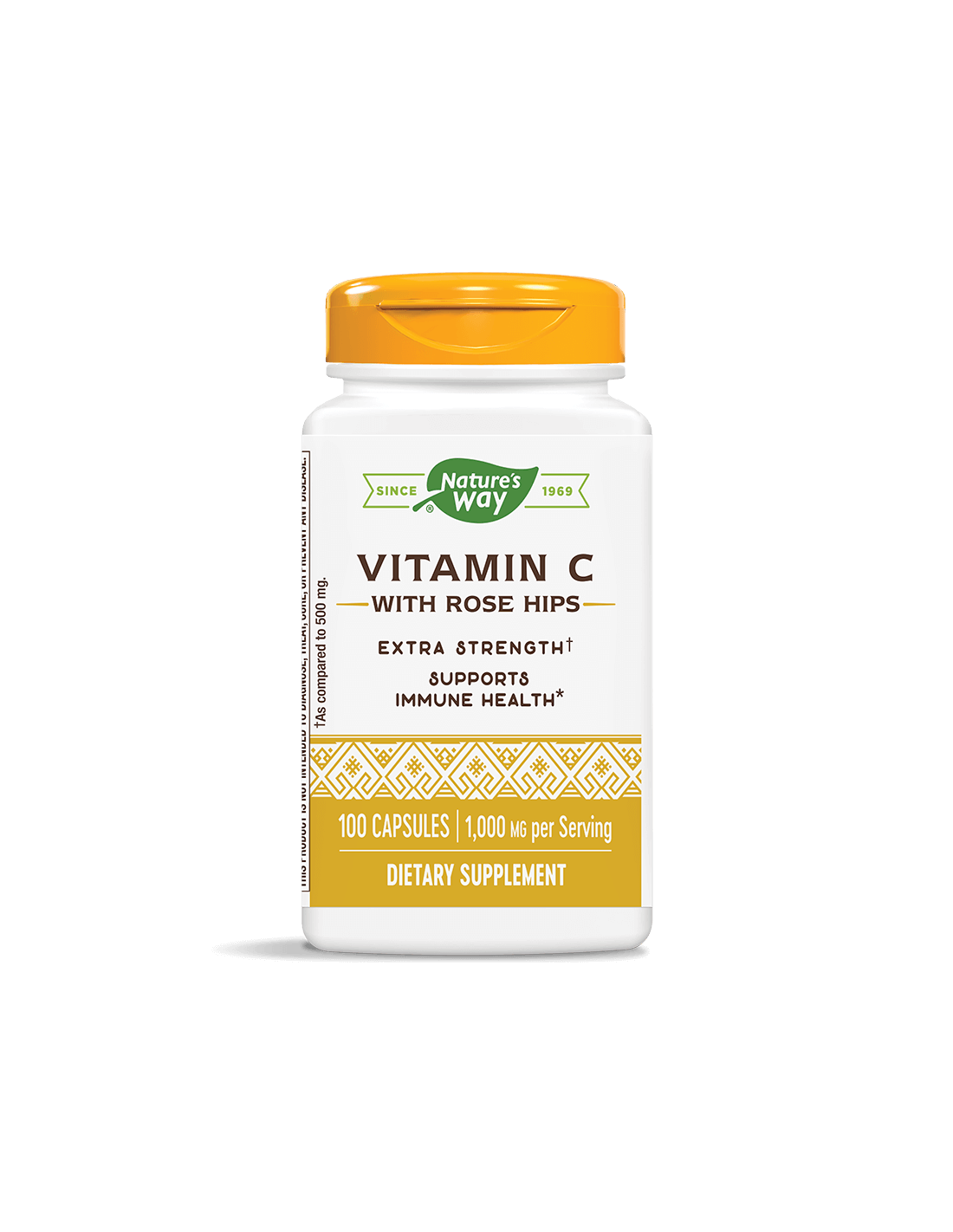 Vitamin C with Rose Hips/ Витамин С 1000 mg & Шипка x 100 капсули Nature’s Way