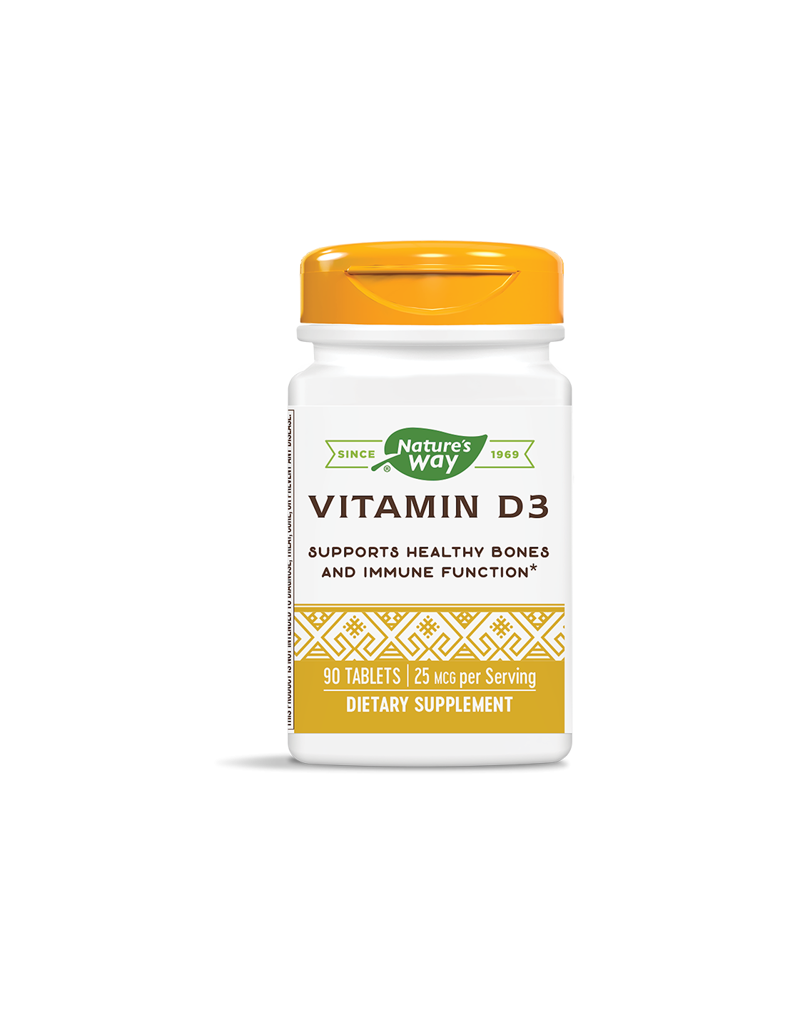 Vitamin D3/ Витамин D3 1000 IU x 90 таблетки Nature’s Way