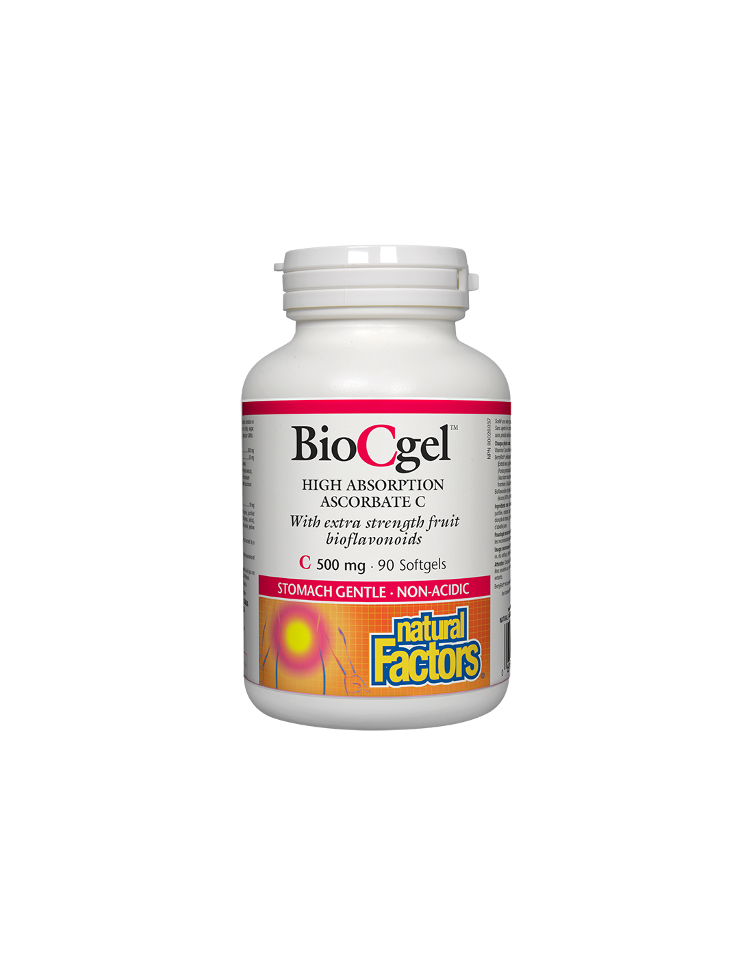 Vitamin C BioCgel™/ Витамин С 500 mg (калциев аскорбат) х 90 софтгел капсули Natural Factors