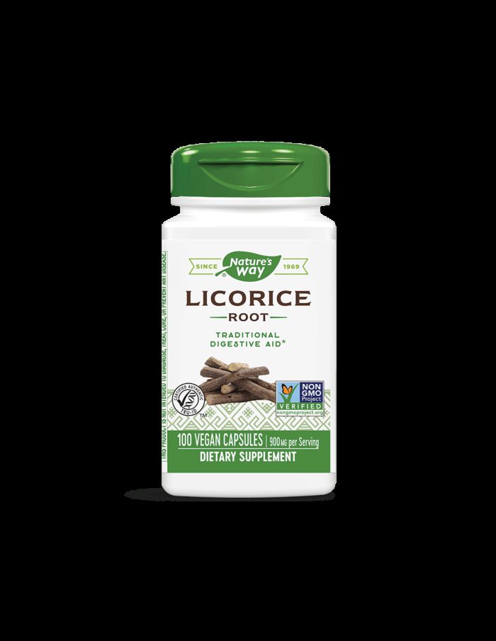 Licorice Root / Женско биле (корен) 450 mg х 100 капсули Nature’s Way